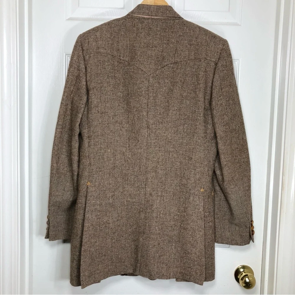 FIORAVANTI Design For Brookfield 90s Wool‎ Sports Coat Tweed Blazer Jacket 40R